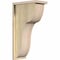 Ekena Millwork Carmel Rough Sawn Corbel w/Backplate, Douglas Fir, 8"W x 14"D x 26"H COR08X14X26CAR01RDF - alternate 1